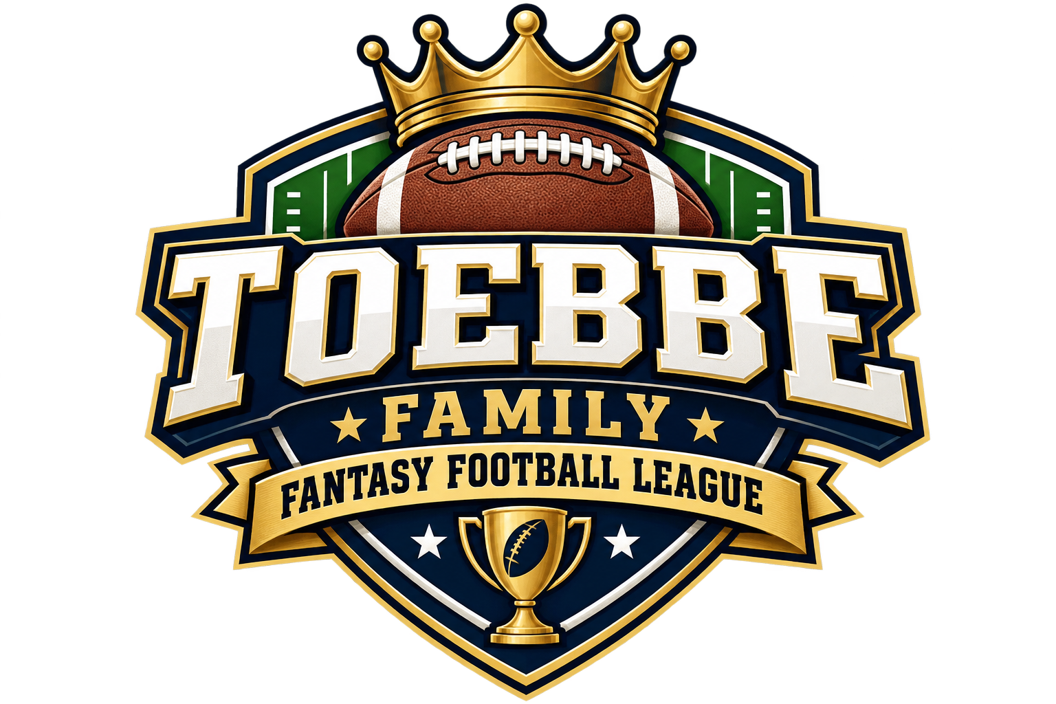 Toebbe Family Fantasy Football logo